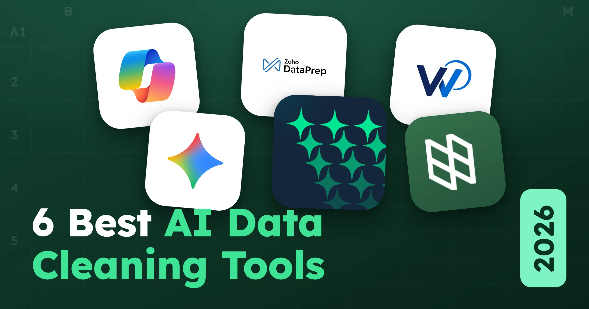 6 Best AI Data Cleaning Tools for Excel & Google Sheets in 2026