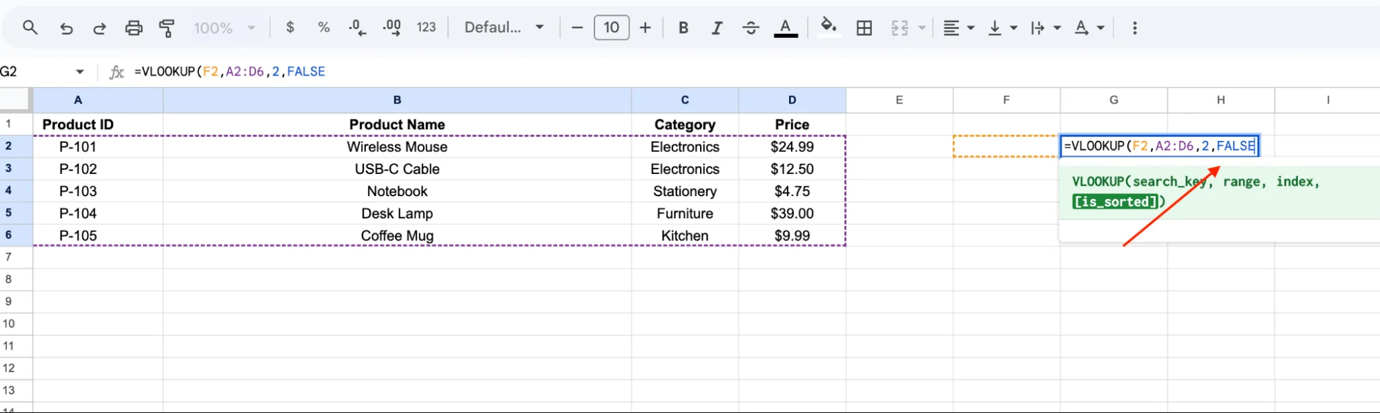 Adding FALSE as the is_sorted argument to force an exact match