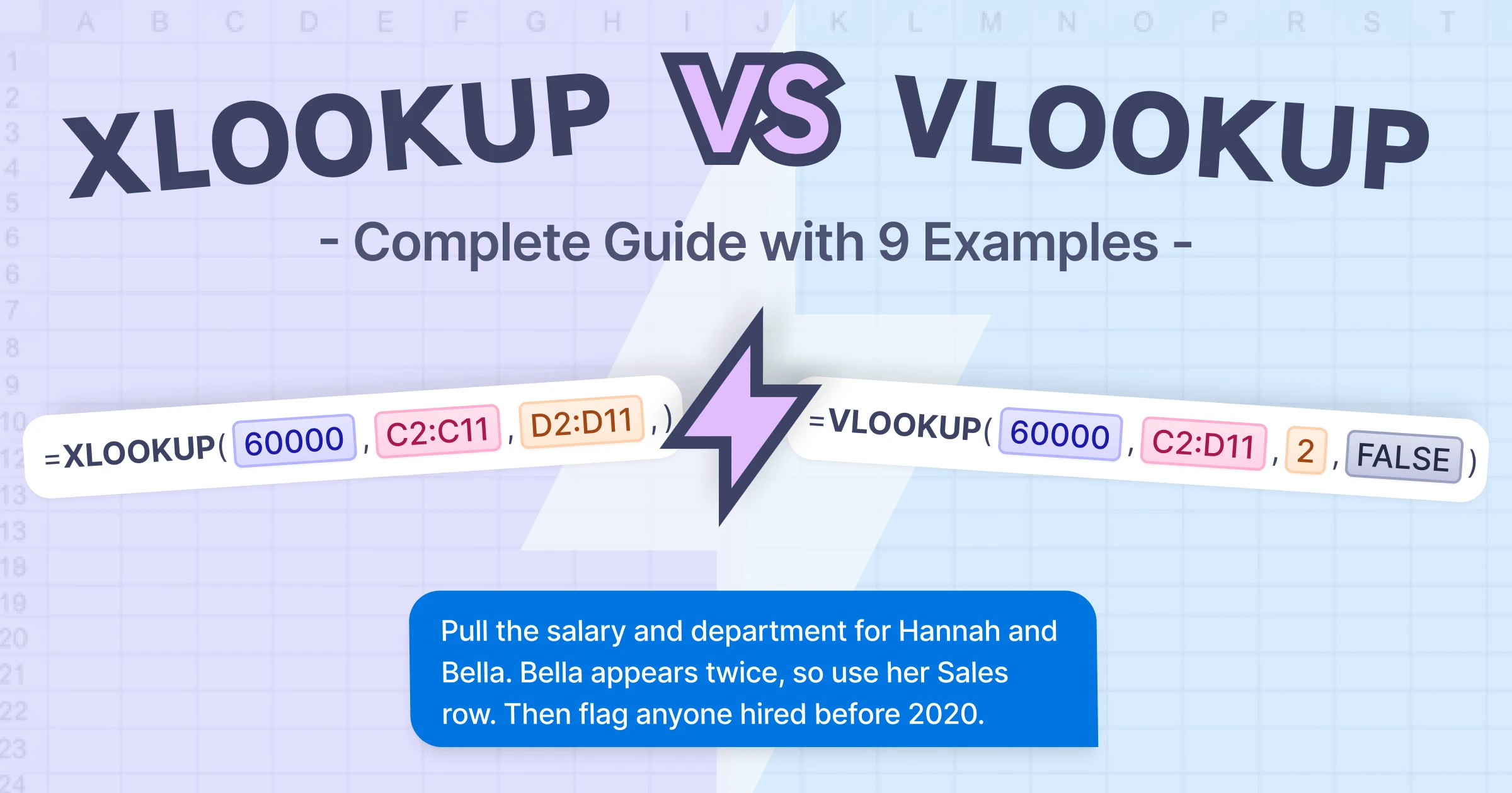 XLOOKUP vs VLOOKUP: 9 Real Differences