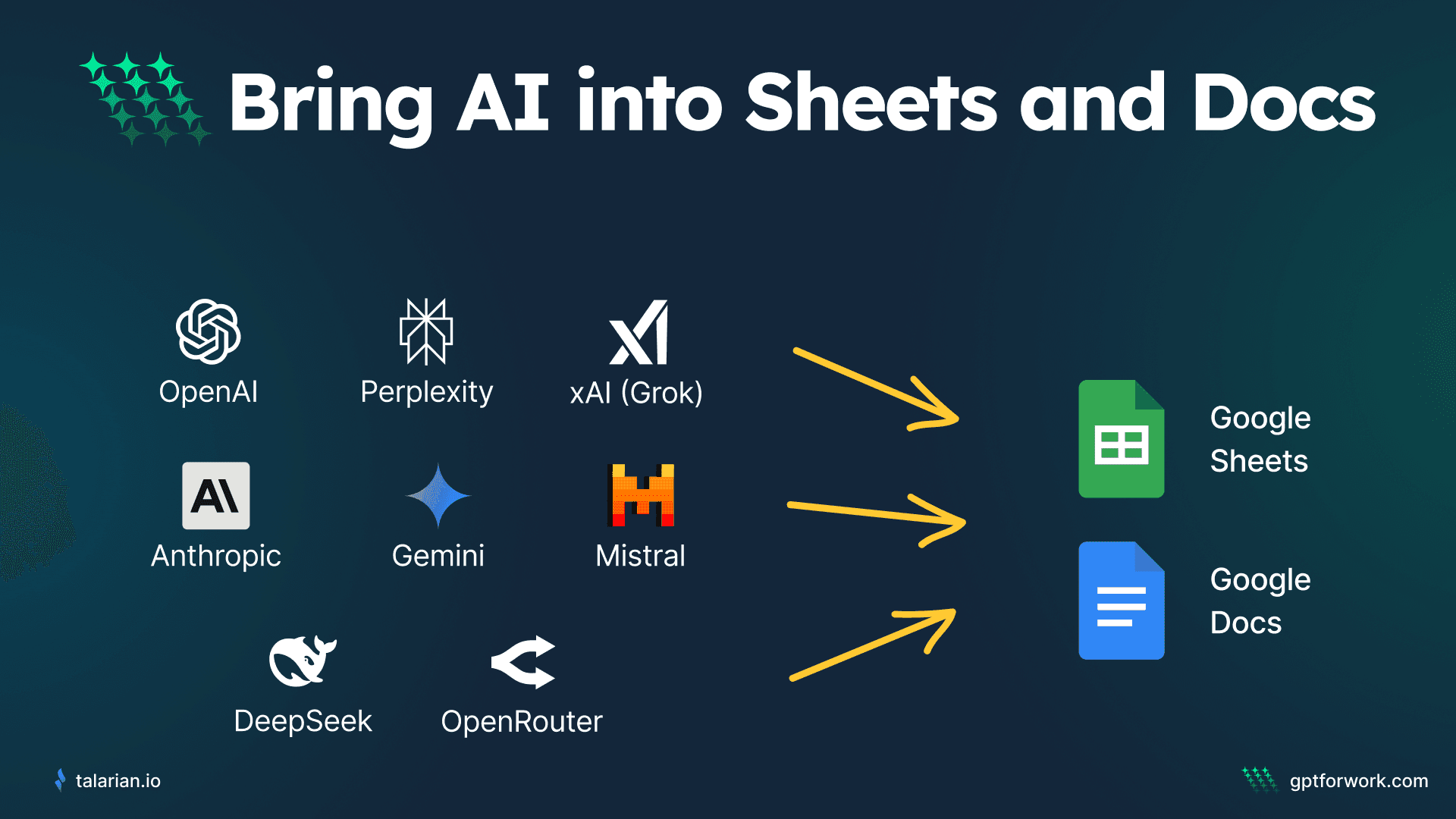 How to Use AI in bulk in Google Sheets