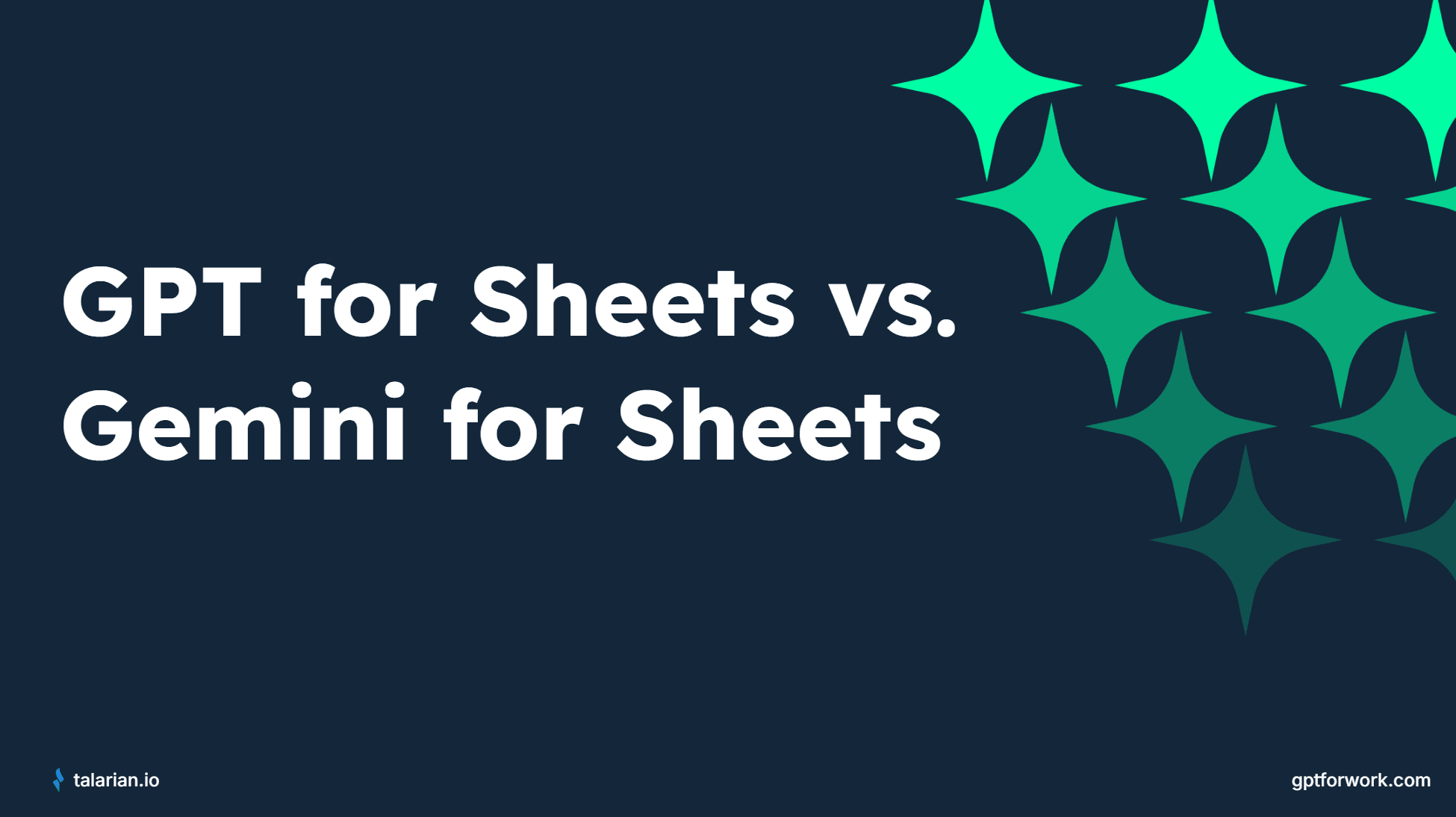 GPT for Sheets vs. Gemini for Sheets: a practical comparison