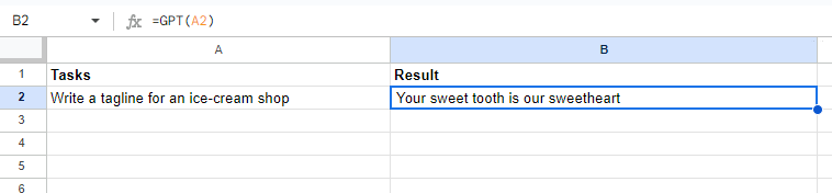 Get Started With GPT For Sheets | GPT For Work Documentation