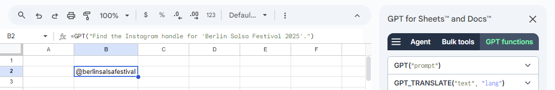 Result web search functions using sidebar