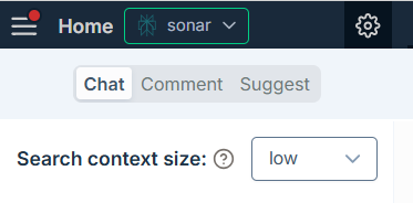 Configure Perplexity Sonar domains option