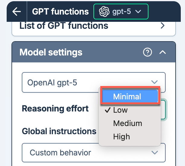 GPT-5 reasoning