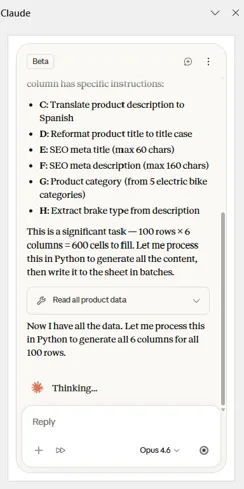 Bulk use case original (100 rows) - Claude in Excel results
