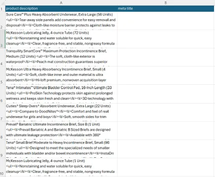 Bulk use case original (1000 rows)