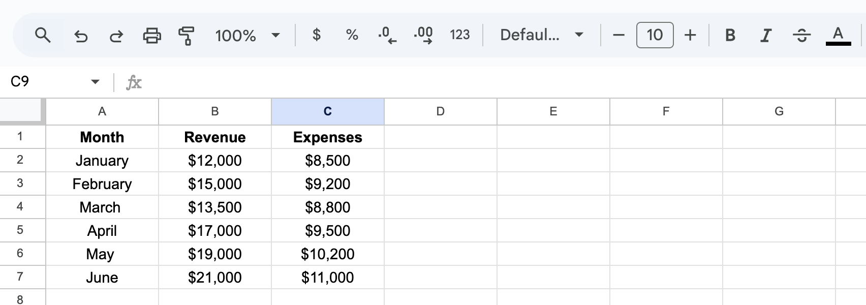 How to Make a Graph in Google Sheets (Step-by-Step with Examples)
