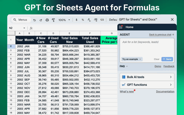 Using GPT for Sheets Agent to combine messy data into clean output