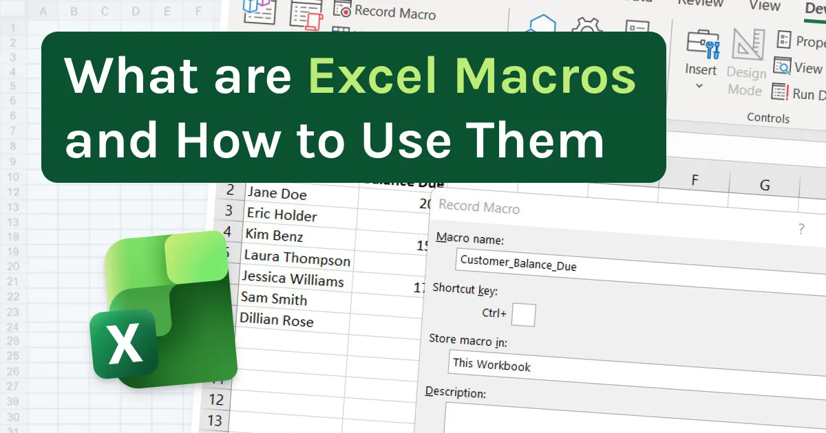 What are Excel Macros and How to Use Them